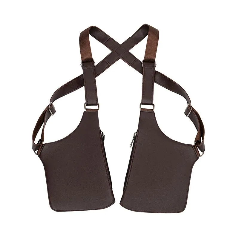 2025 NEW HOT SALE Double shoulder strap multi-pocket outdoor anti-theft tactical bag