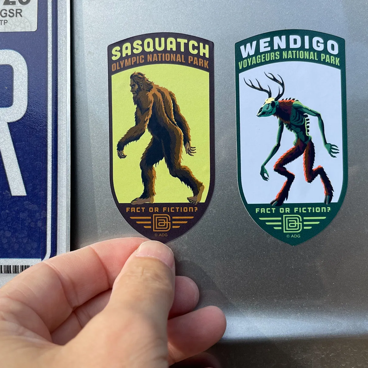 24-Piece Legends of the National Parks Sticker Set