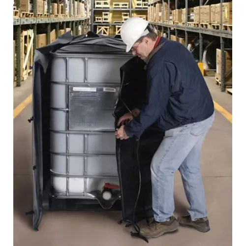 350 Gallon IBC Tote Heater w/ Lid Cover for Stainless Tanks (120V)
