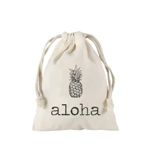 5"x8" Pineapple Aloha Type Pouch