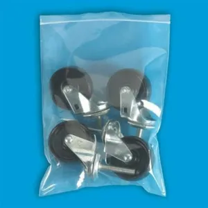 8 mil Reclosable Resealable Poly Bags. - 16" x 20"