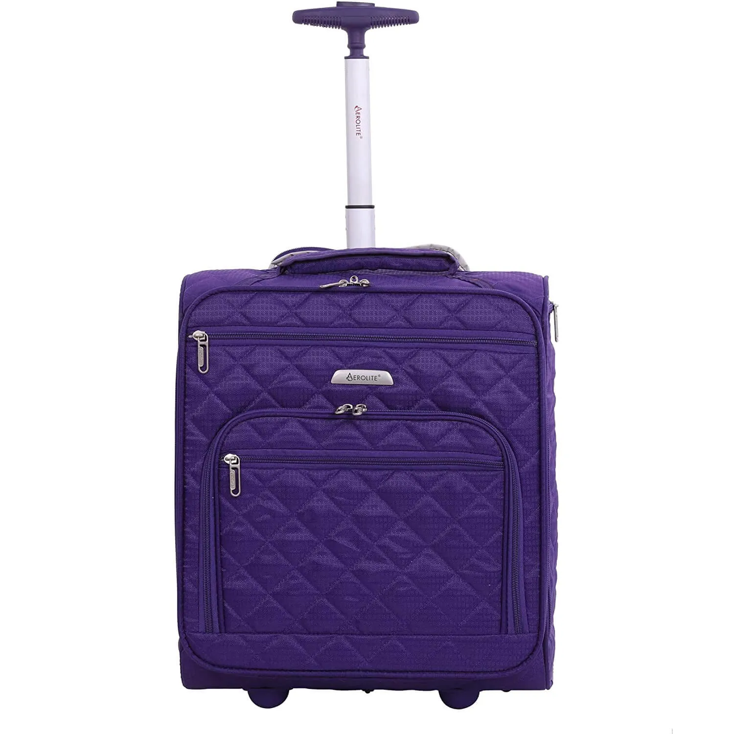 Aerolite 45x36x20cm Easyjet Maximum Carry On Cabin Under Seat Trolley Hand Luggage With High Mileage Wheels & SBS Zips, Latest 2024 Model, 5 Years Warranty