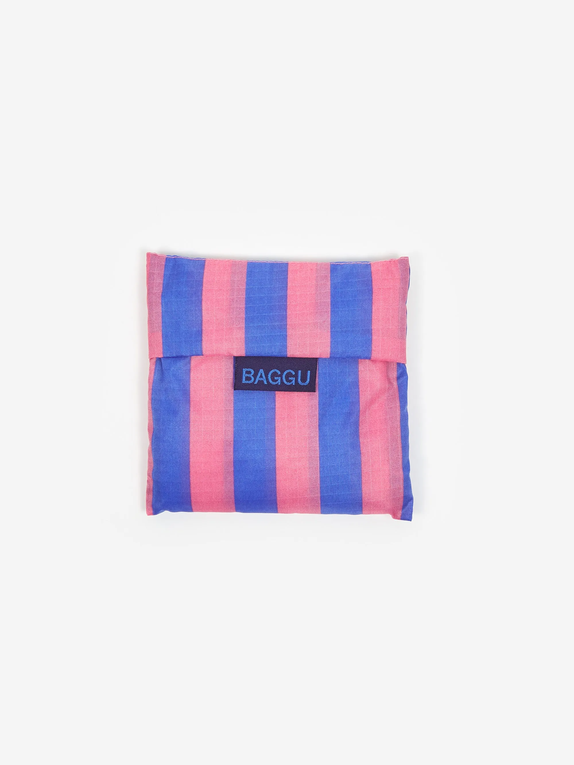 BAGGU Standard Baggu - Blue Pink Awning Stripe