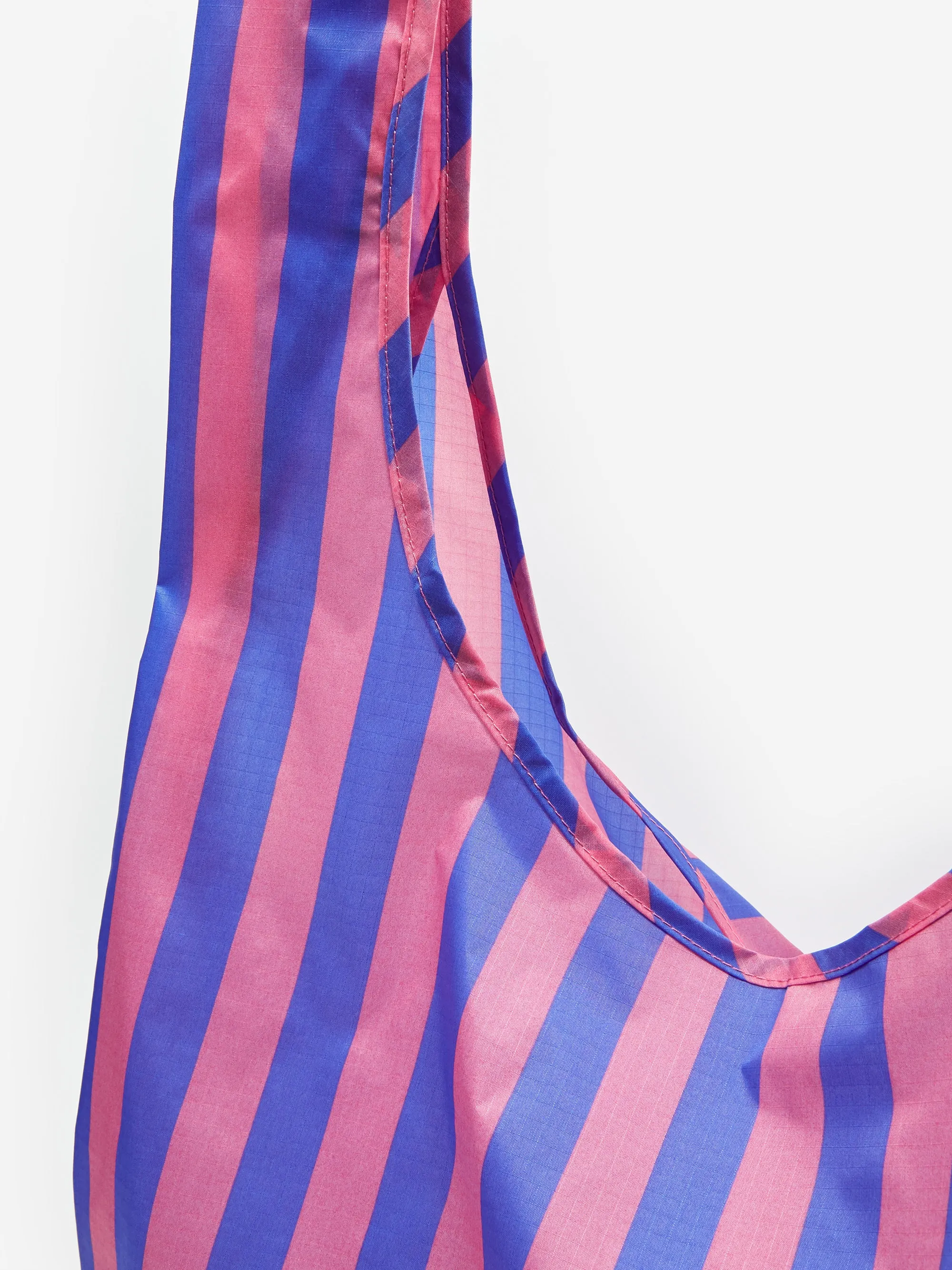 BAGGU Standard Baggu - Blue Pink Awning Stripe