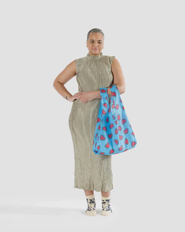 Baggu Standard Shopper Keith Haring Hearts