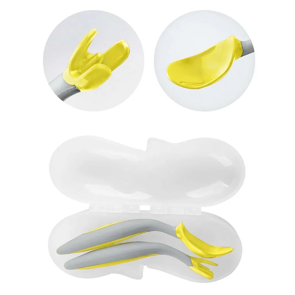 b.box Cutlery Set - Banana Split - Gelato Yellow