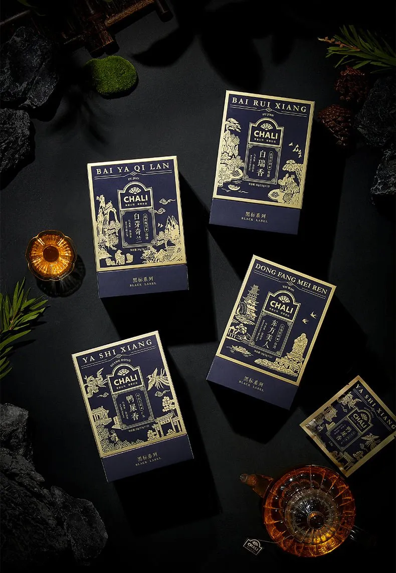 Black Label Oolong Tea Series - Ya Shi Xiang 30g (12 Tea Bags)