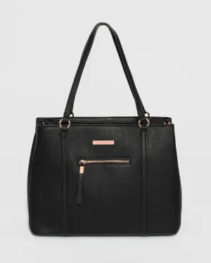 Black Lucy Tech Tote Bag