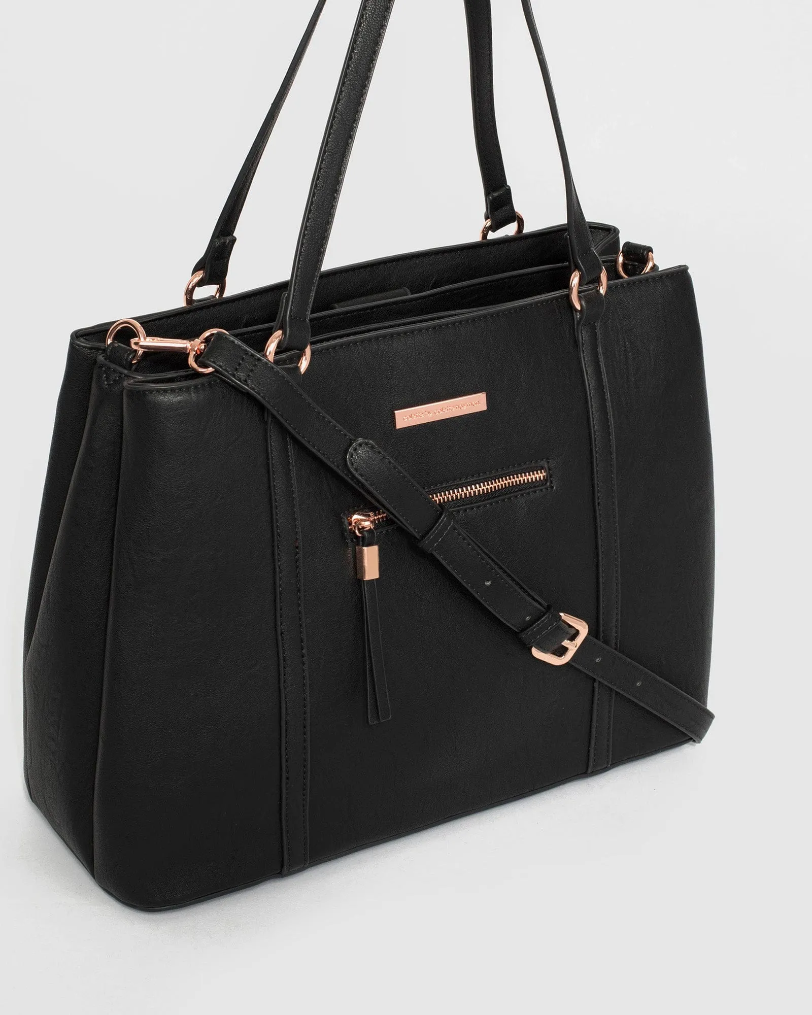 Black Lucy Tech Tote Bag