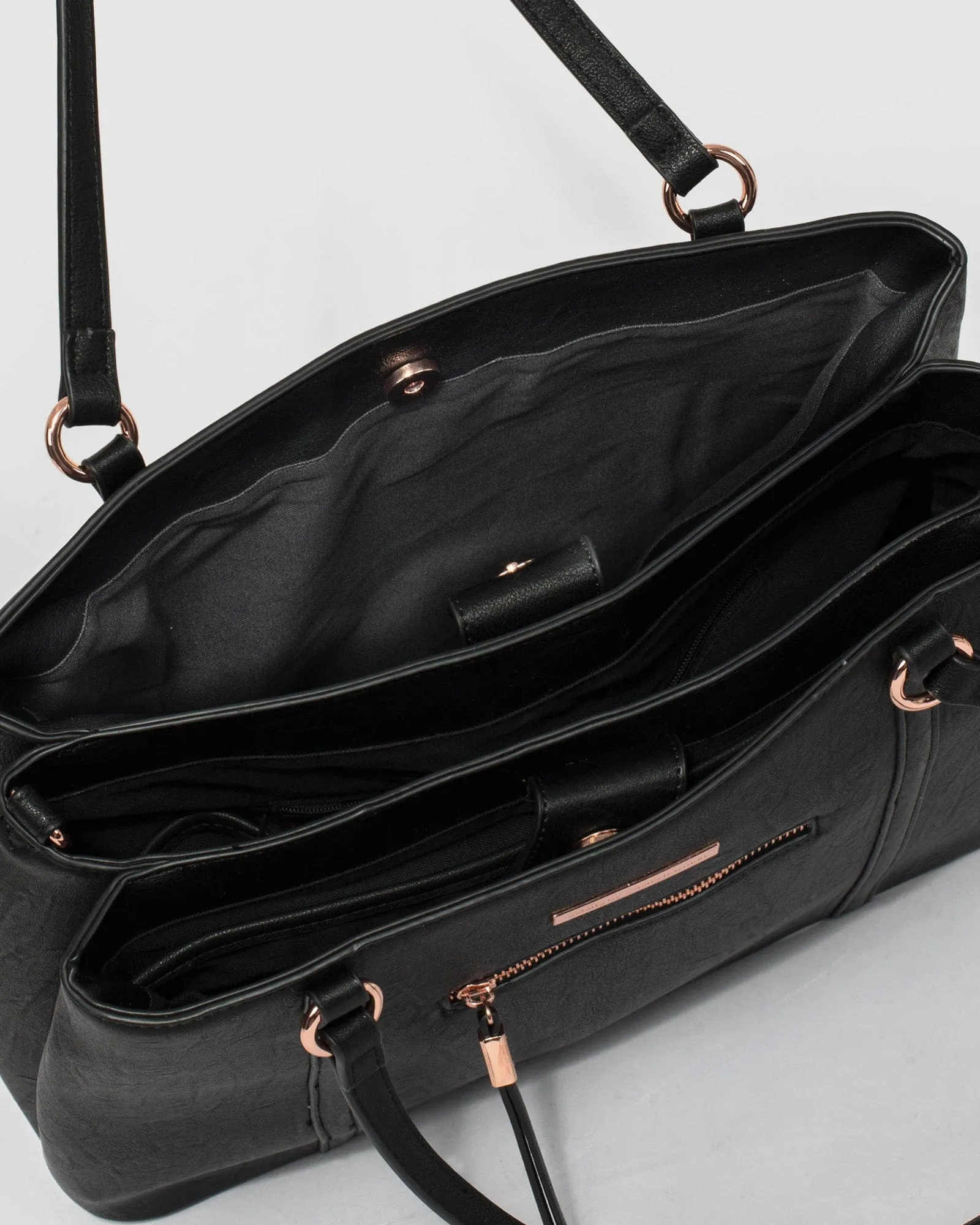 Black Lucy Tech Tote Bag