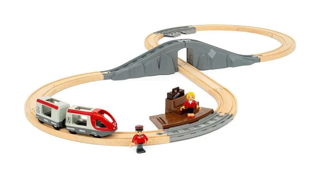 BRIO World – 36079 Starter Travel Train Set