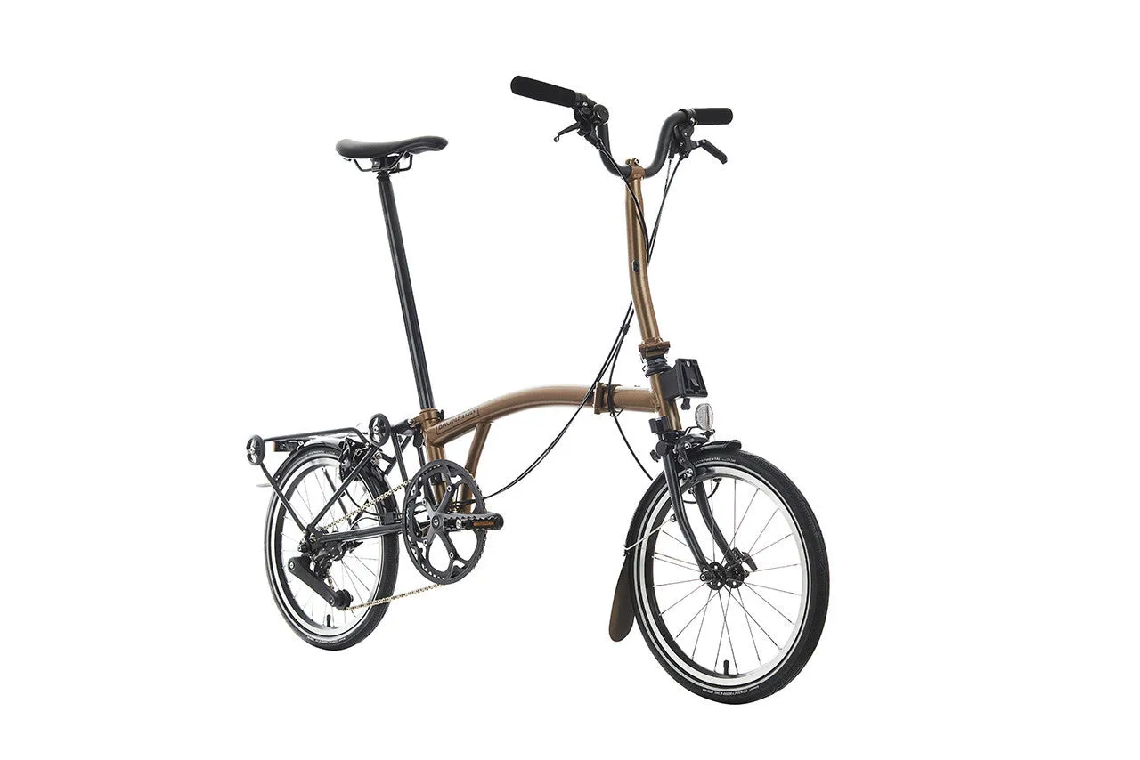 Brompton P Line - 4-Speed - Mid Handlebar - Roller Frame