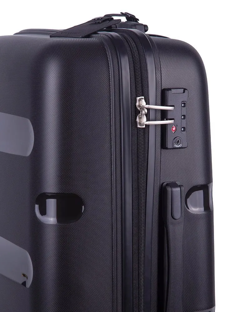 Cellini Cruze 650mm 4 Wheel Trolley Case | Black