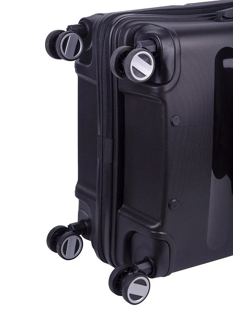Cellini Cruze 650mm 4 Wheel Trolley Case | Black