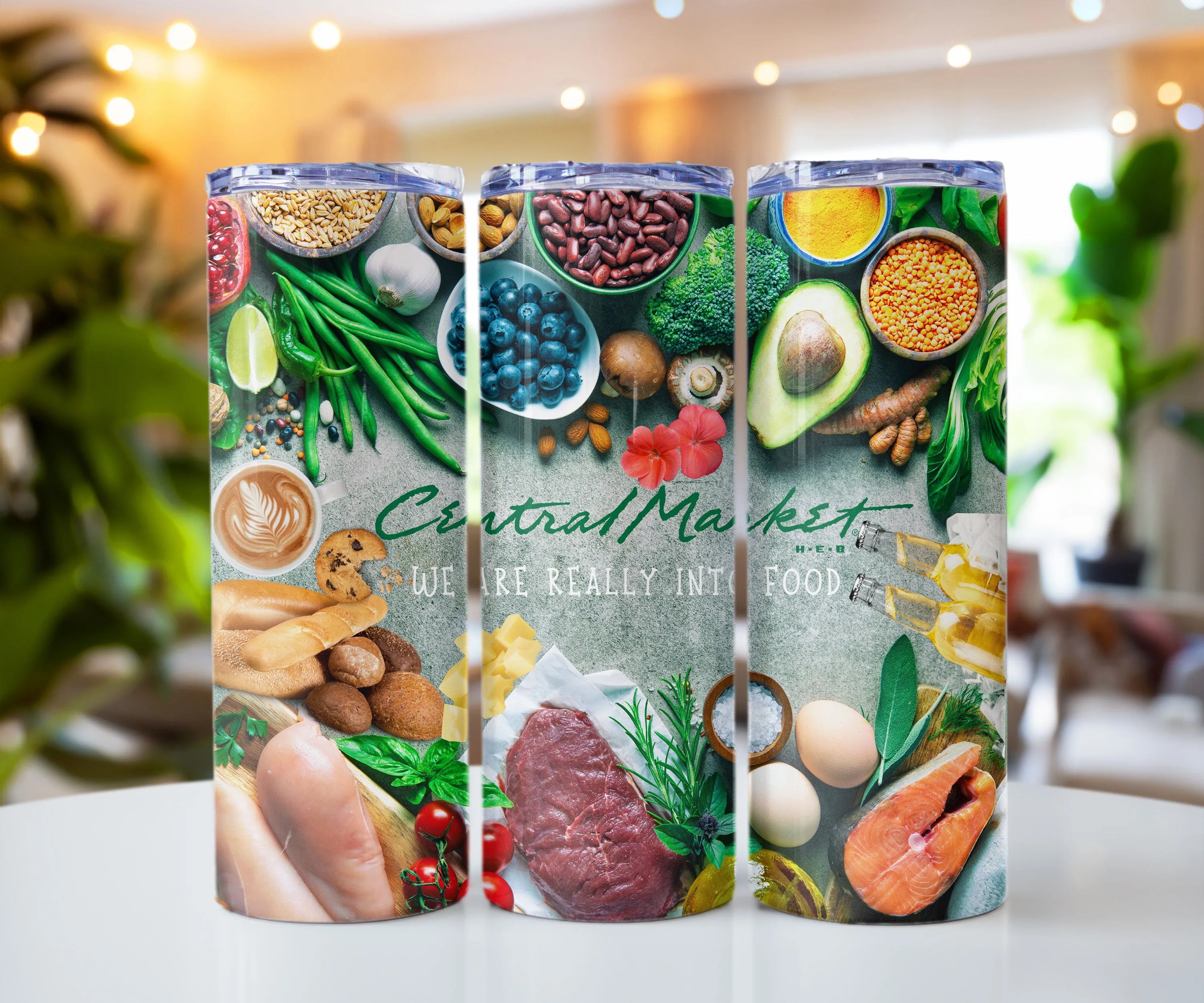 Central Market Stainless steel tumbler