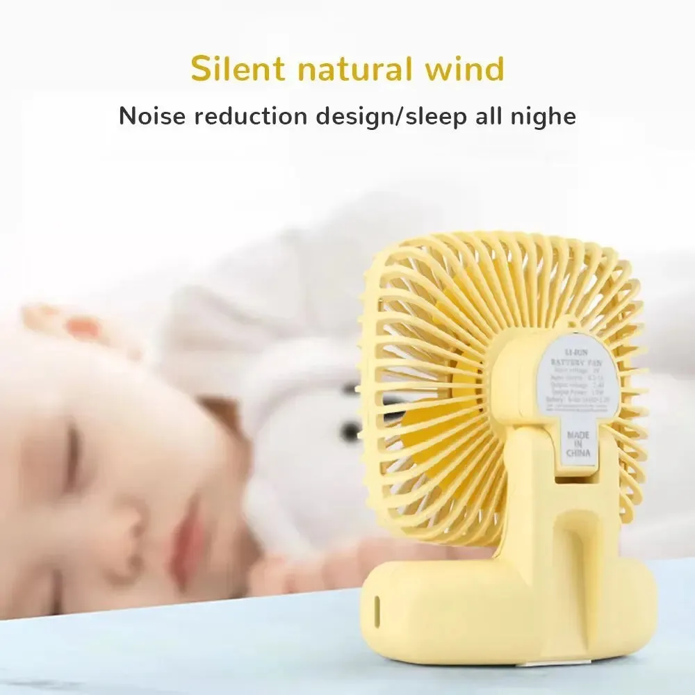 Compact Usb Handheld Fan for Home Office and Outdoor