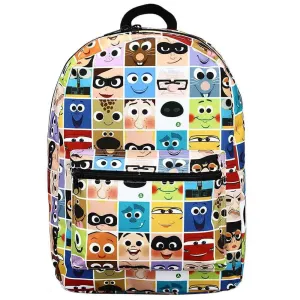 Disney - Pixar Character Tiles Backpack (All Over Print) - Bioworld