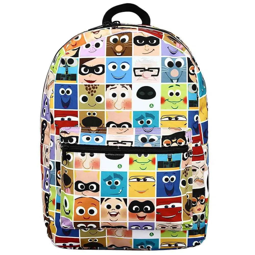 Disney - Pixar Character Tiles Backpack (All Over Print) - Bioworld