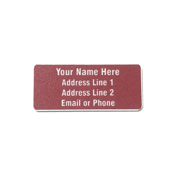 Kayak ID - Name Tag