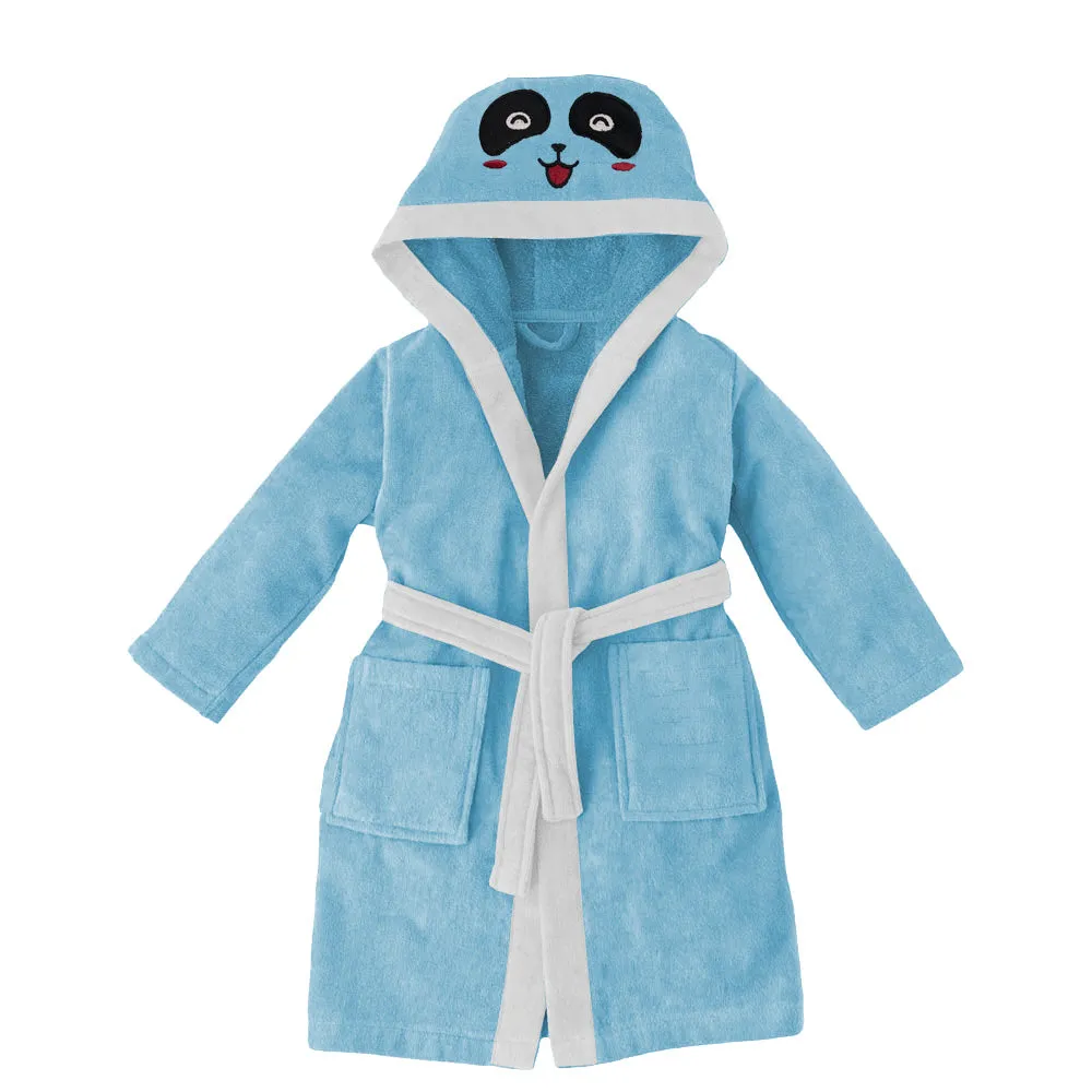 Kids Combo Offer | Kids Bathrobe and Bean Bag - Blue