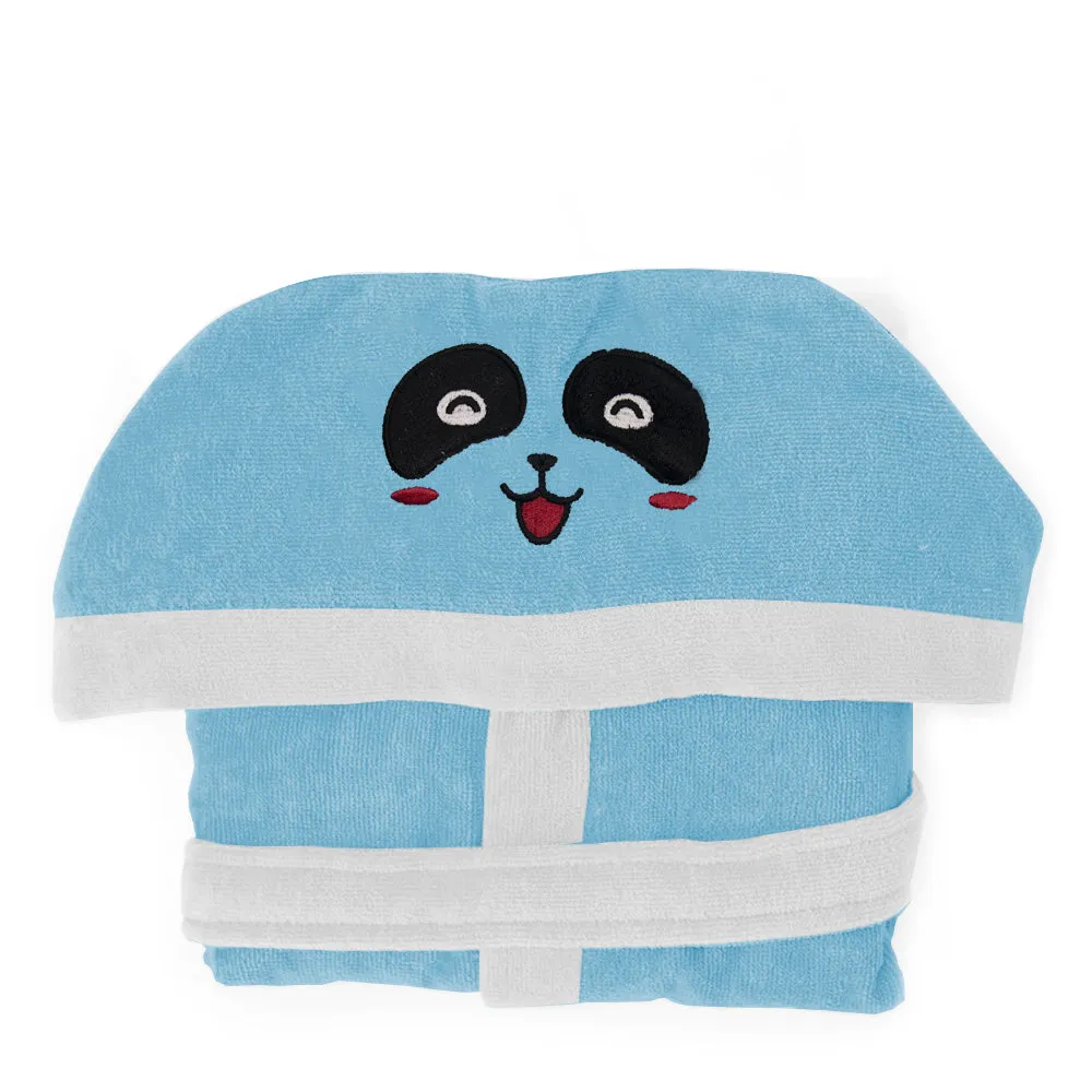 Kids Combo Offer | Kids Bathrobe and Bean Bag - Blue