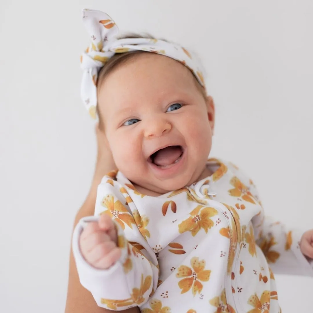 Long Zippy Romper - Summer Blooms
