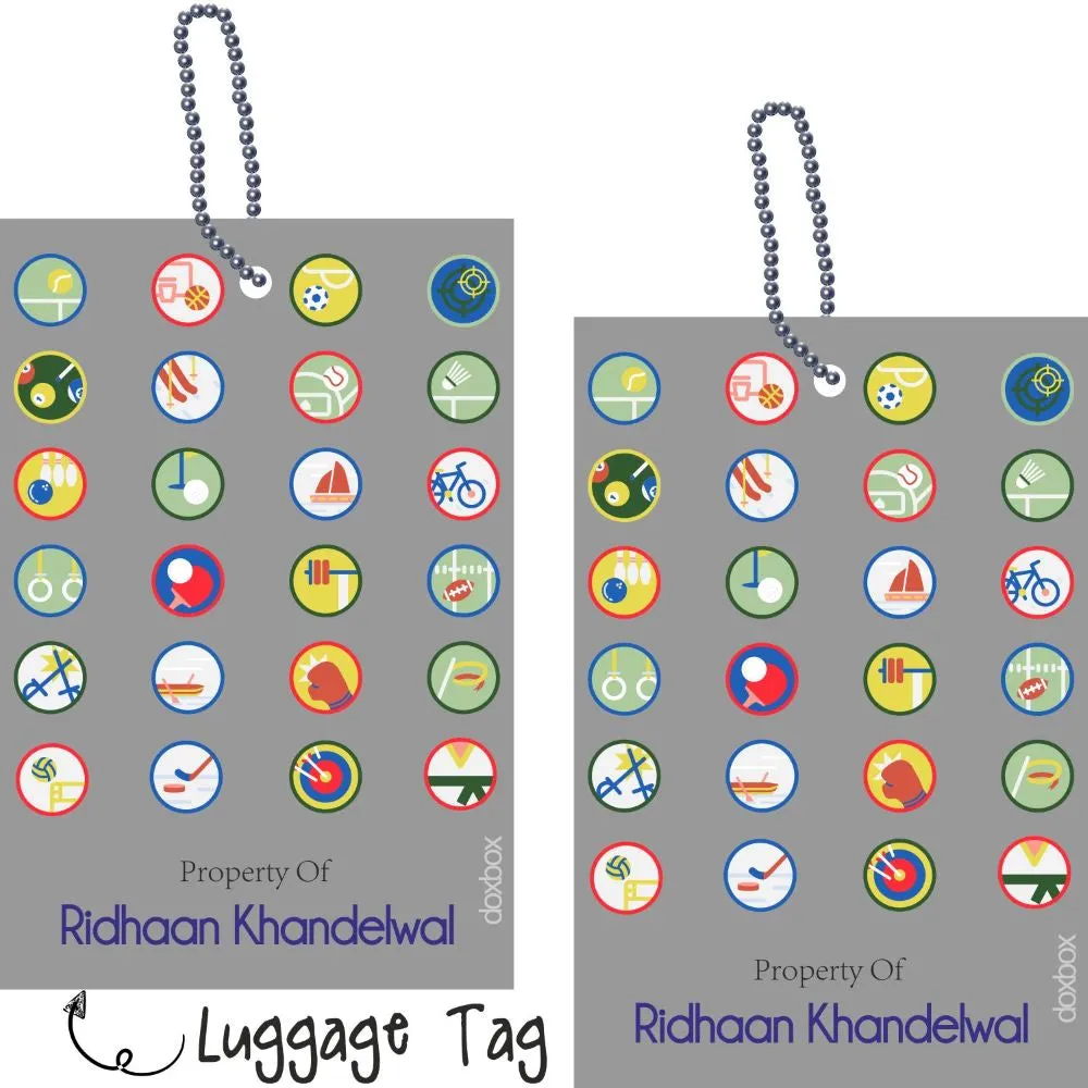 Luggage Tag - Sports