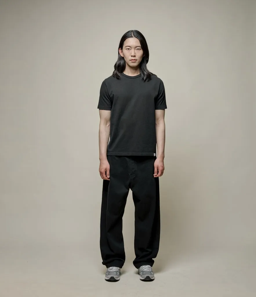 Merz b. Schwanen Organic Cotton T-shirt - Deep Black