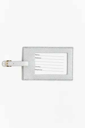 Mims Silver Luggage Tag