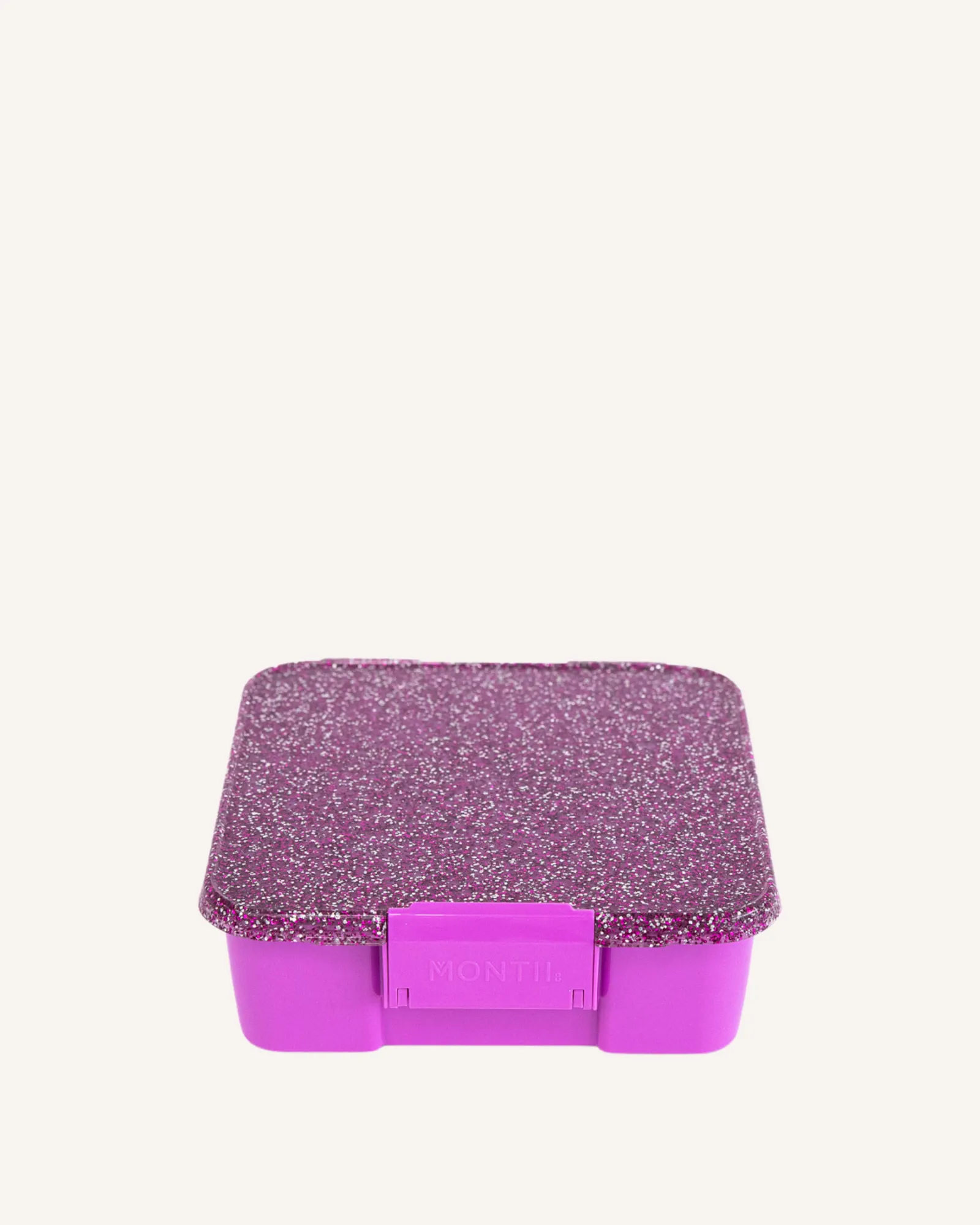 MontiiCo Bento Five Lunch Box - Magenta Glitter