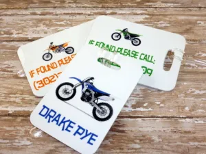 Motor/Dirt bag tag