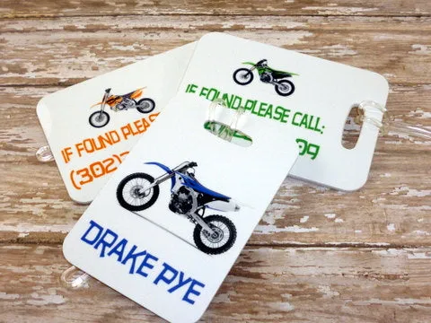 Motor/Dirt bag tag