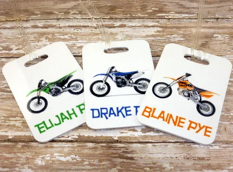 Motor/Dirt bag tag