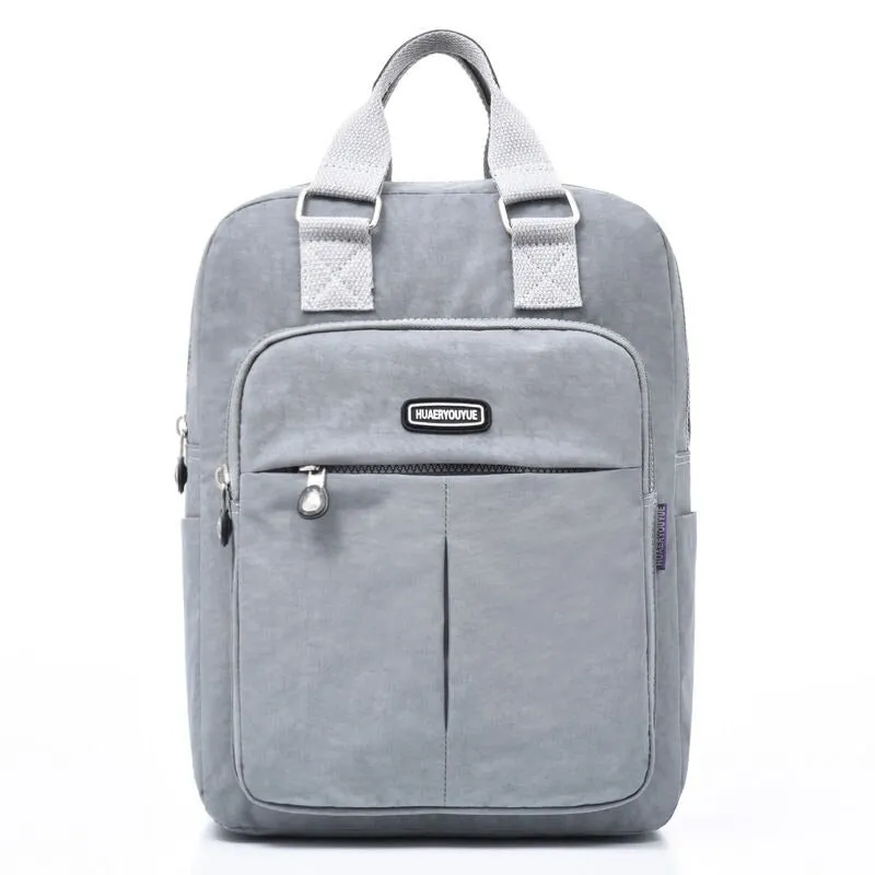 Multifunction Nylon Anti Theft Waterproof Women's Backpack