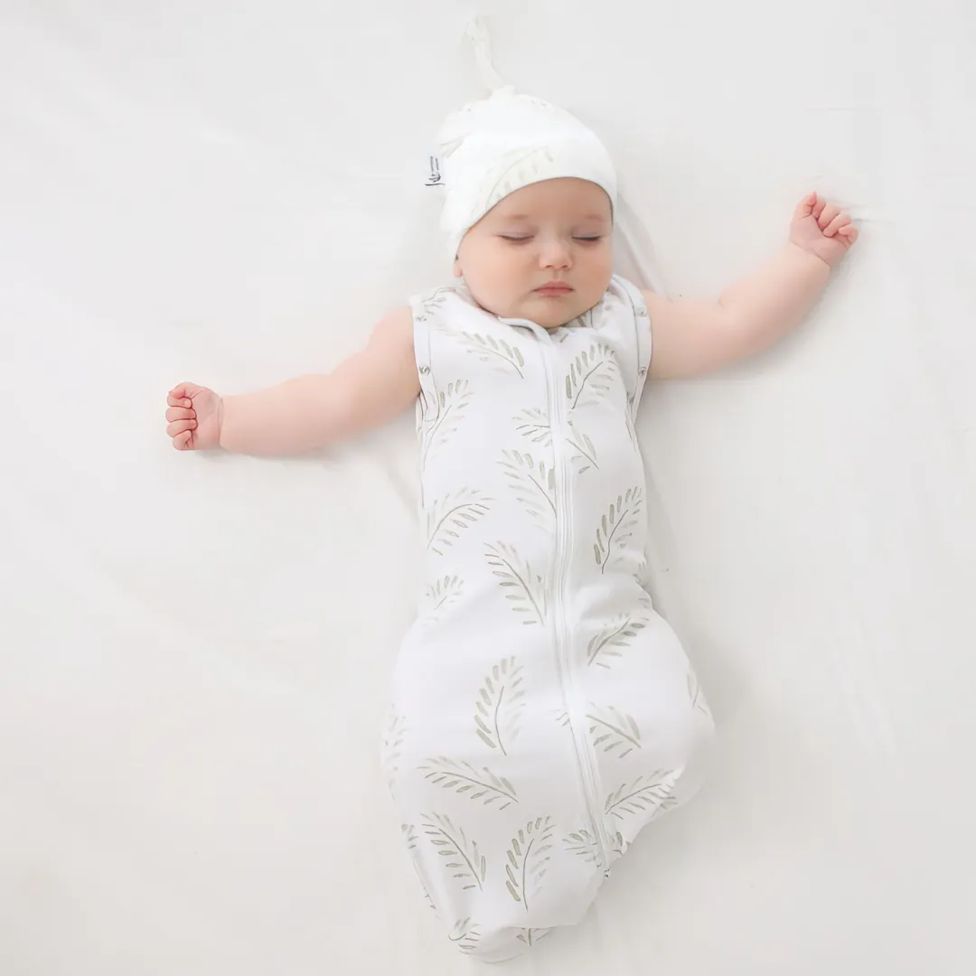 Newborn Sleeping Bag 1.0 TOG (Gold Fern)
