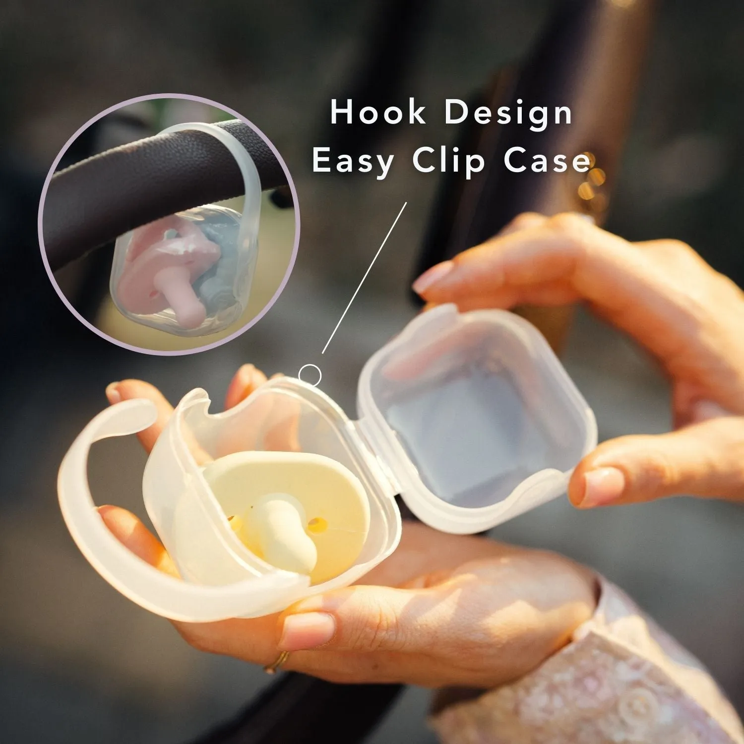 Newborn Teether Pacifiers 2 in 1 (6 Months onwards)
