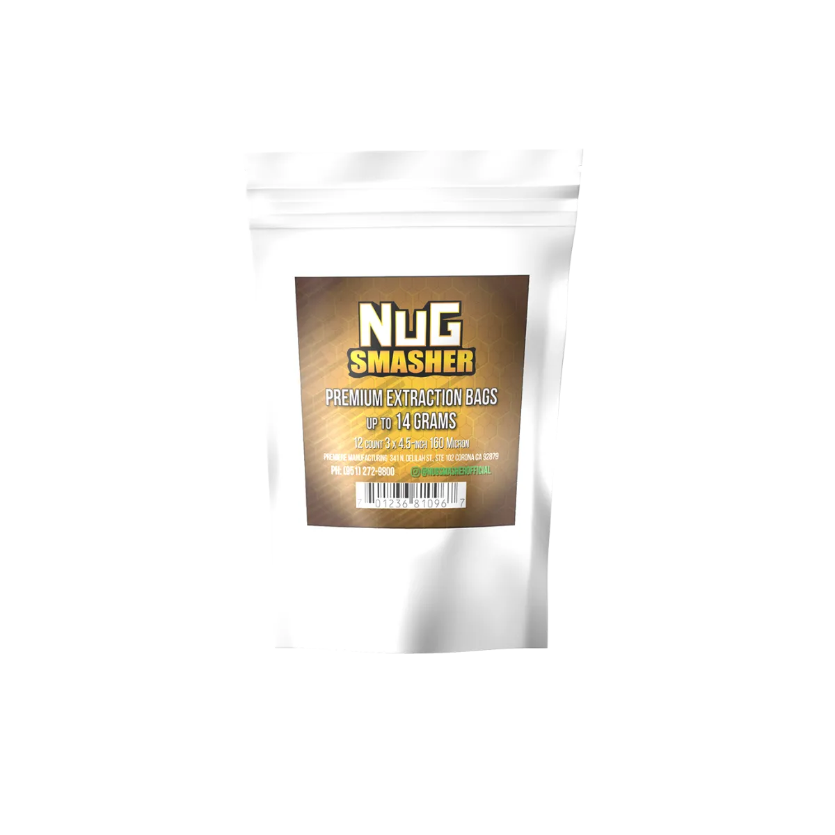 NugSmasher Extraction Bags 14 Grams