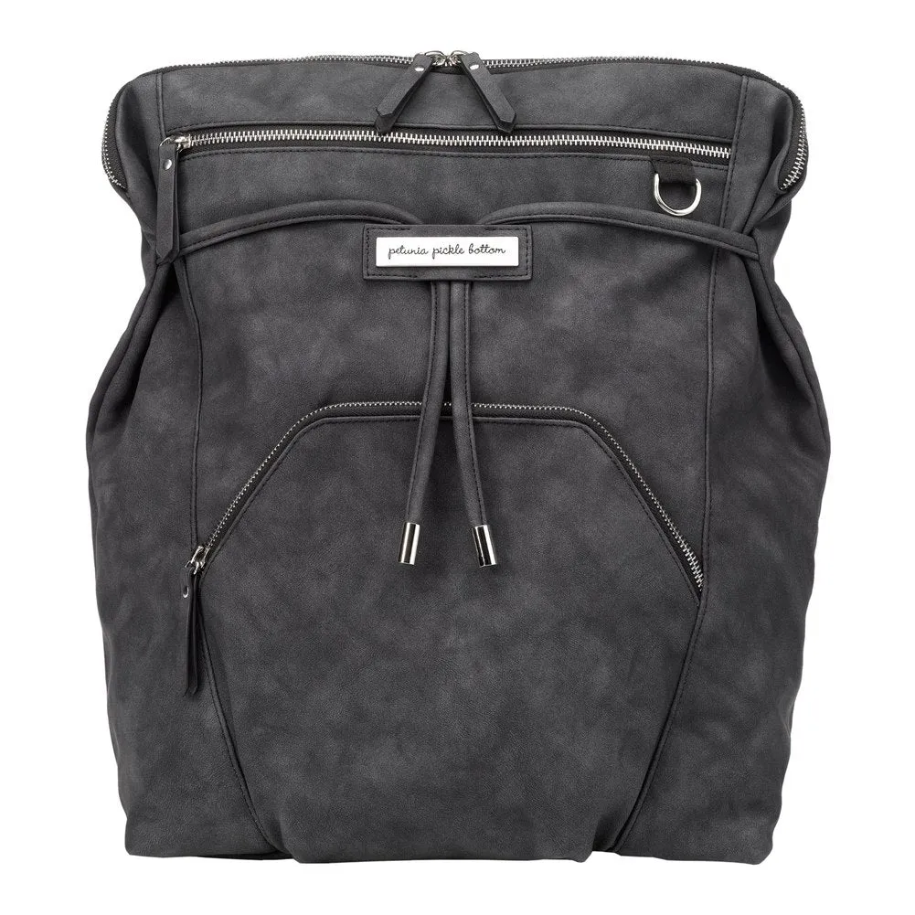 Petunia Pickle Bottom Cinch Convertible Diaper Bag Backpack - Midnight Matte