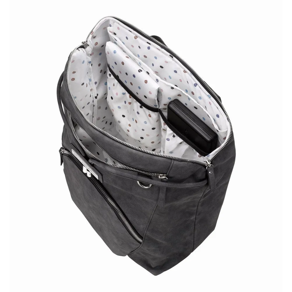 Petunia Pickle Bottom Cinch Convertible Diaper Bag Backpack - Midnight Matte