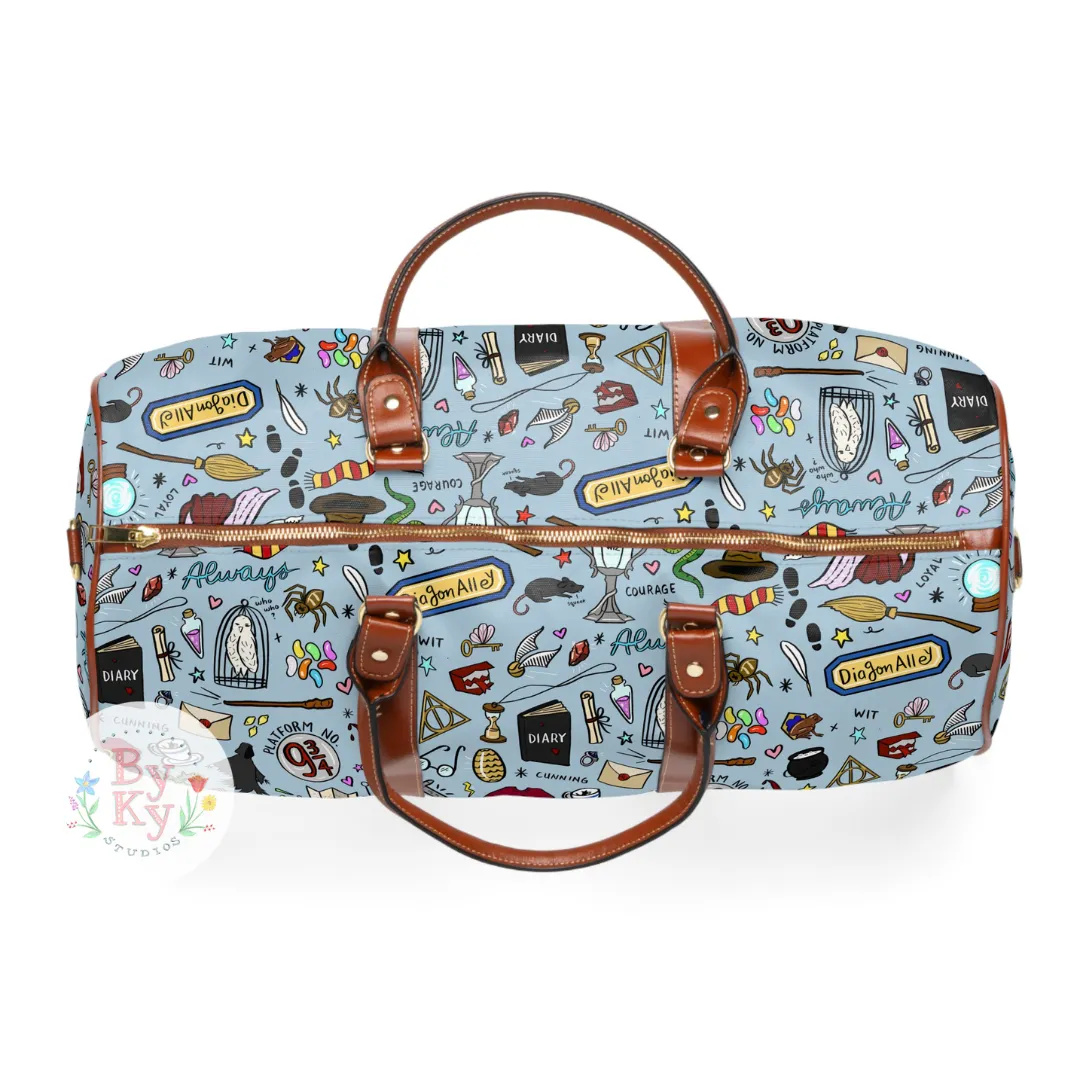PREORDER: Wizarding World Waterproof Duffle Bag