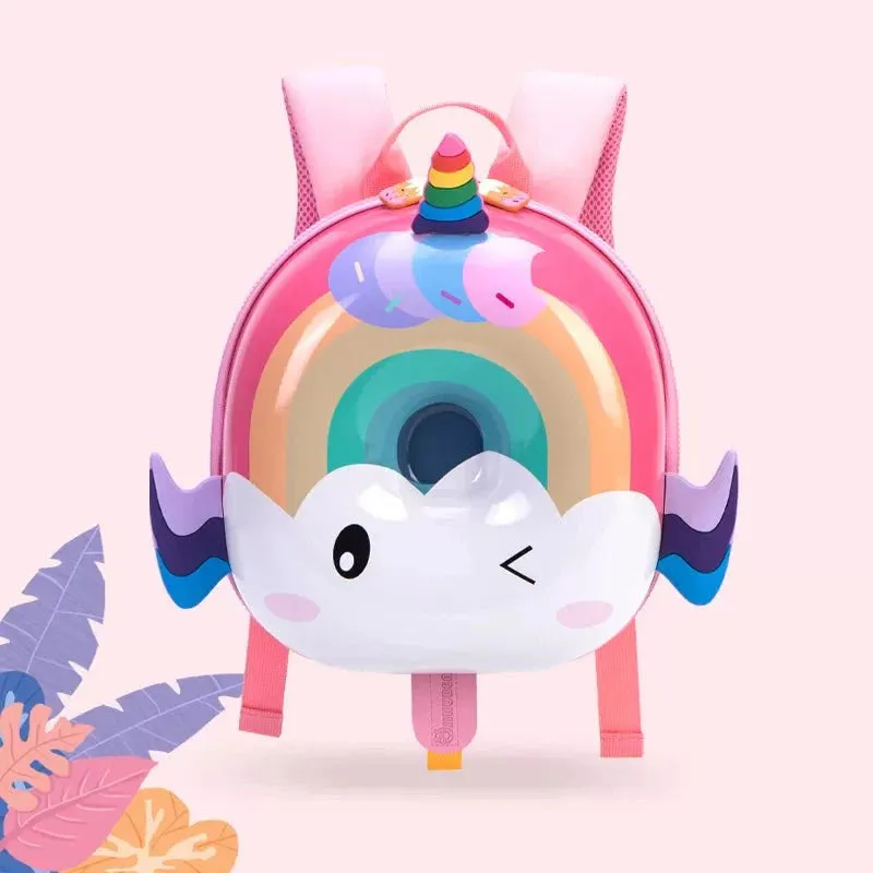 Rainbow Unicorn, Donut Backpack for Toddlers & Kids