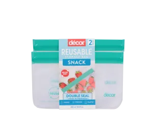 Reusable Snack Bag, 2pk