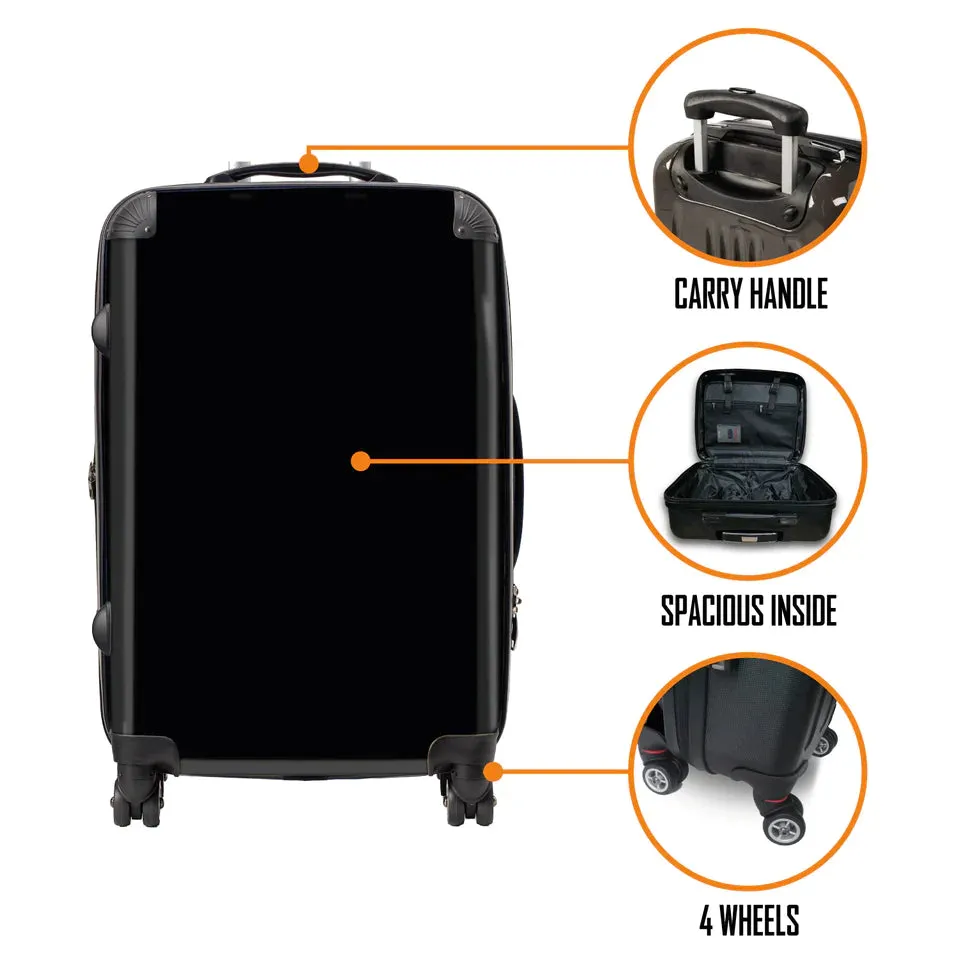 Rocksax Ghost Luggage - Papa Purple