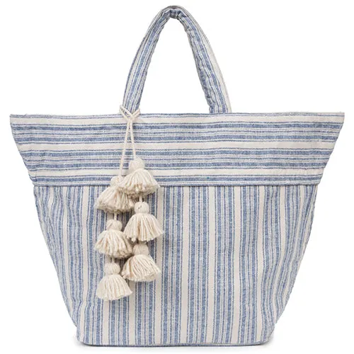Sabai S Tote Tassel Indigo