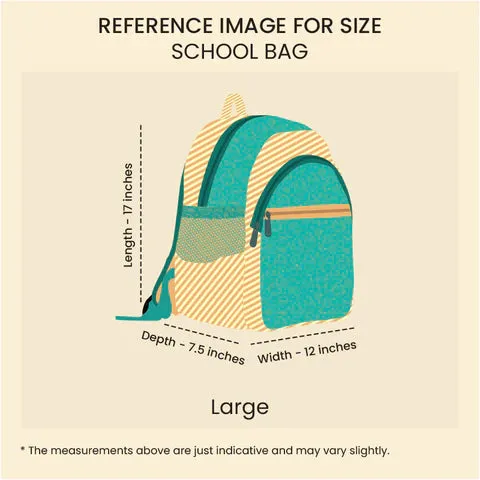 School Bag - Blue Unicorn
