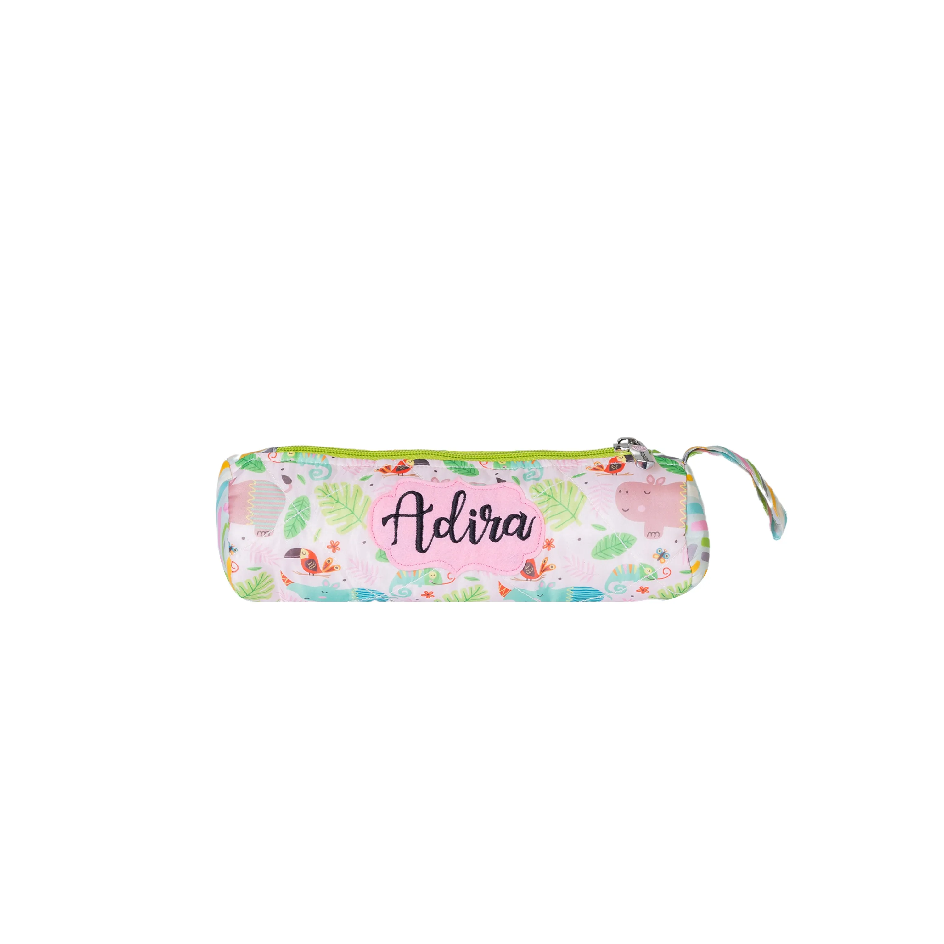School Bag - Pink Hippo