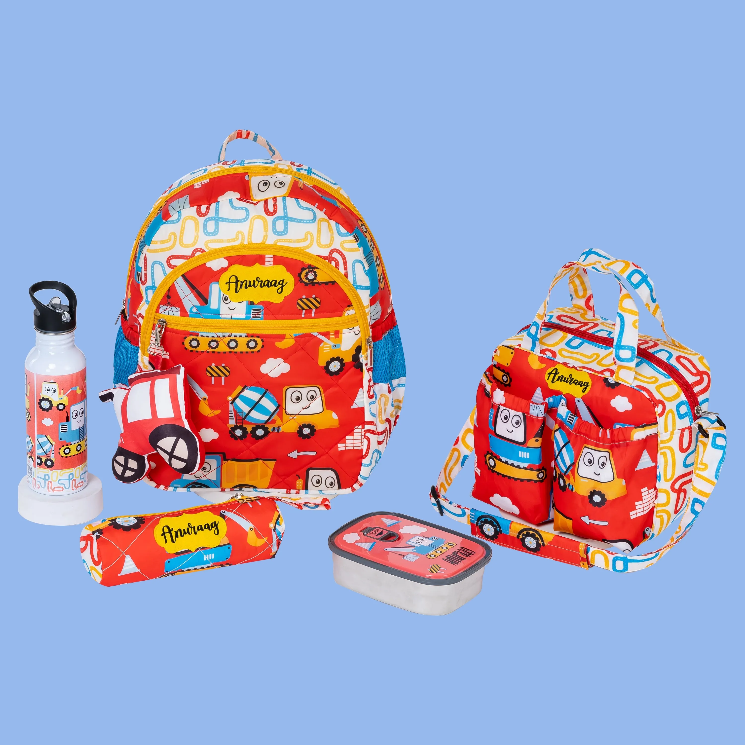 School Bag - Red Truck