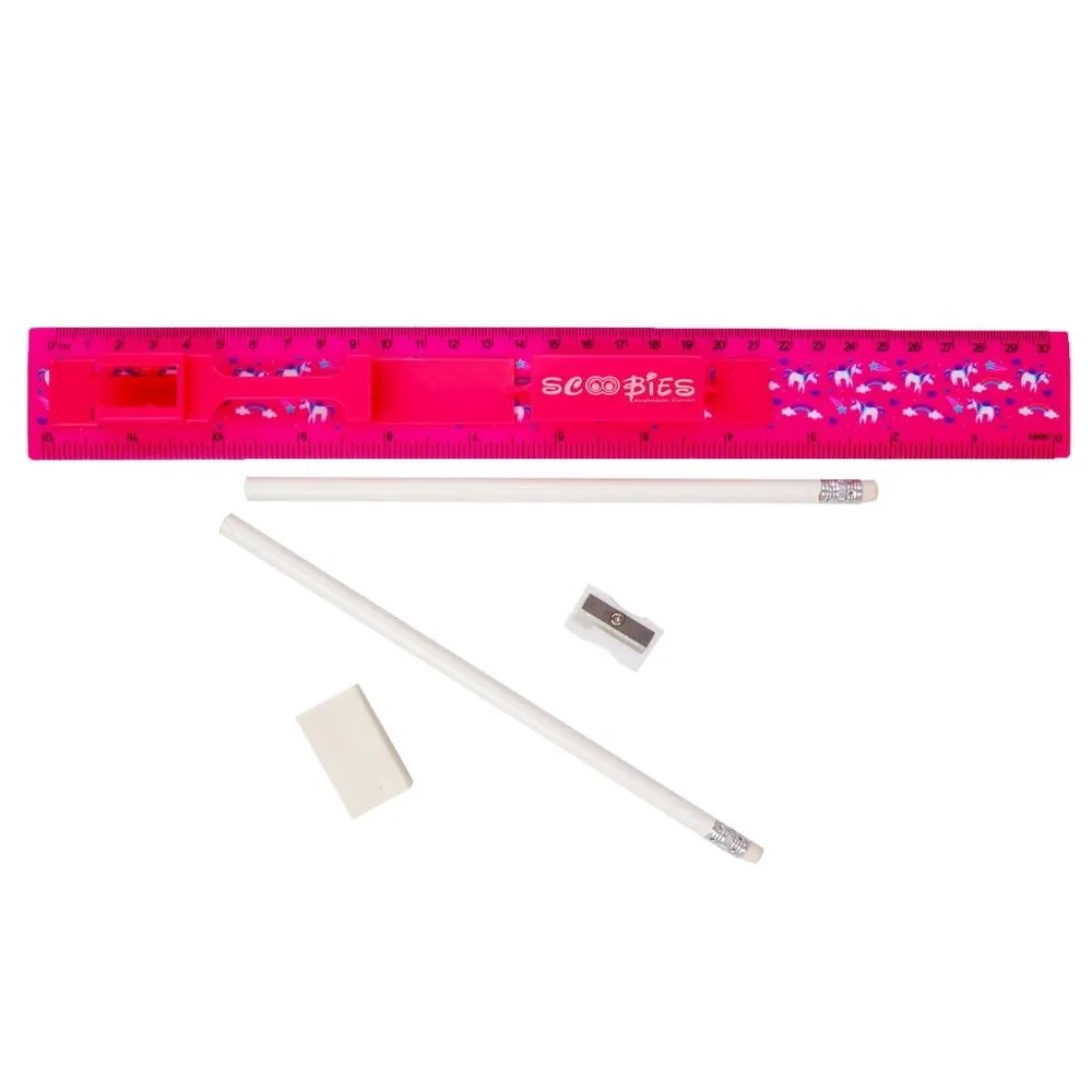 Scoobies Star Pink Bag Combo