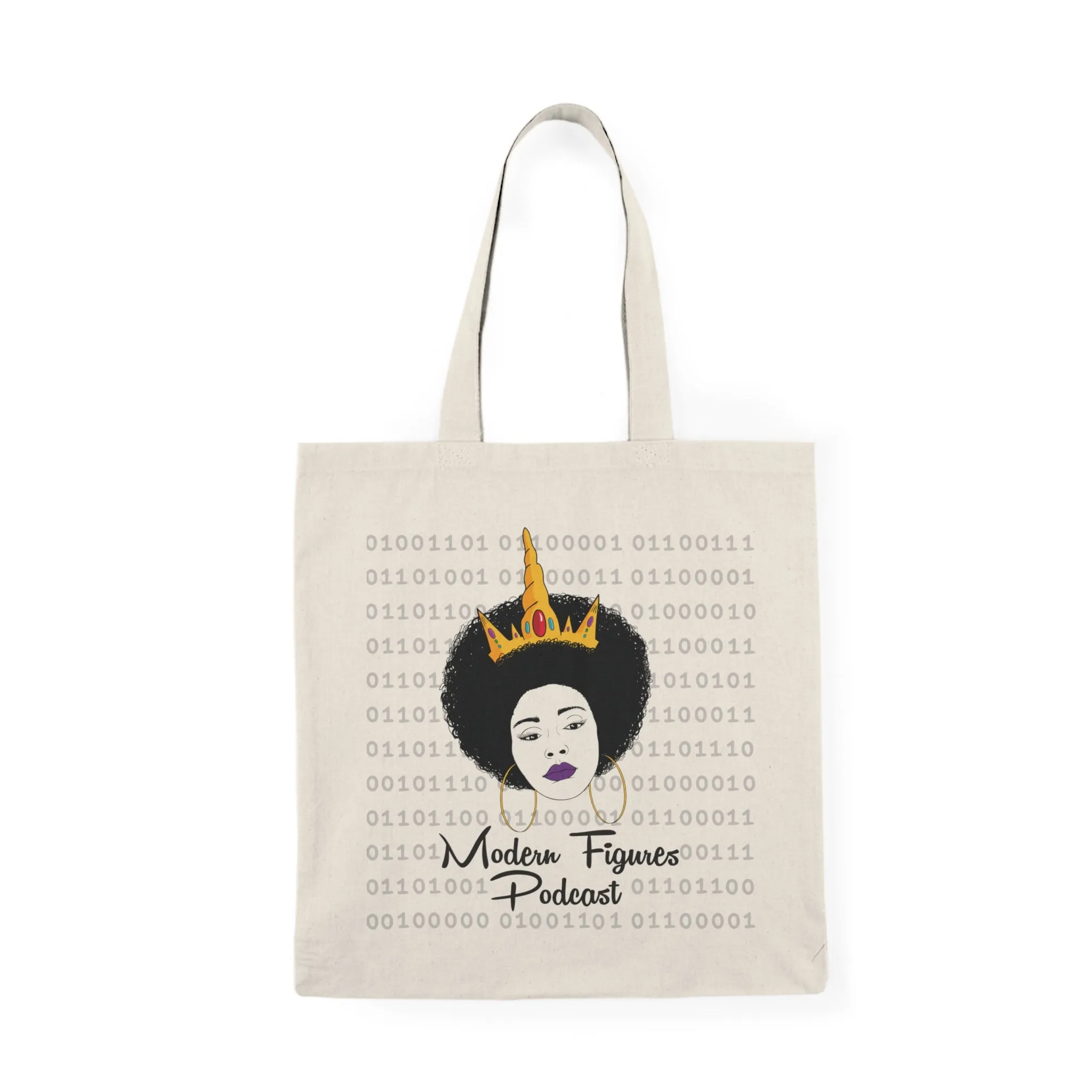 Shoulder Tote Bag  (binary)