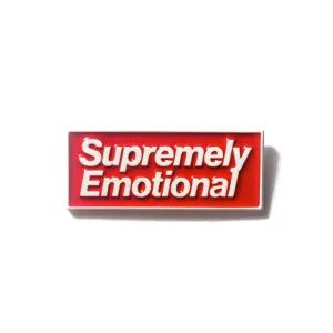Supremely Emotional Enamel Pin